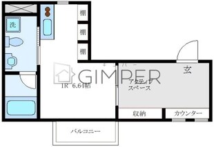 えんぷらす滝野川の物件間取画像